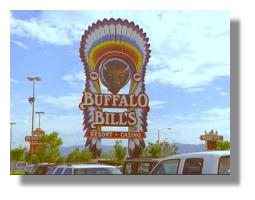 Auf dem Weg nach Vegas! Unbedingt anhalten in Buffalo Bill´s