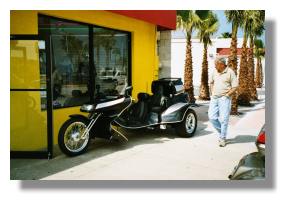 Trike-Laden in Daytona City - im Laden ist fotografieren verboten!
